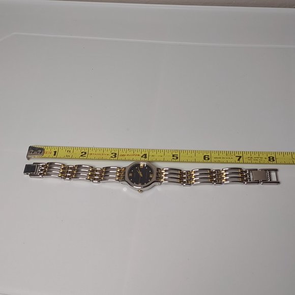 Silver Tone And Black Avenue Metal Watch - Picture 7 of 13